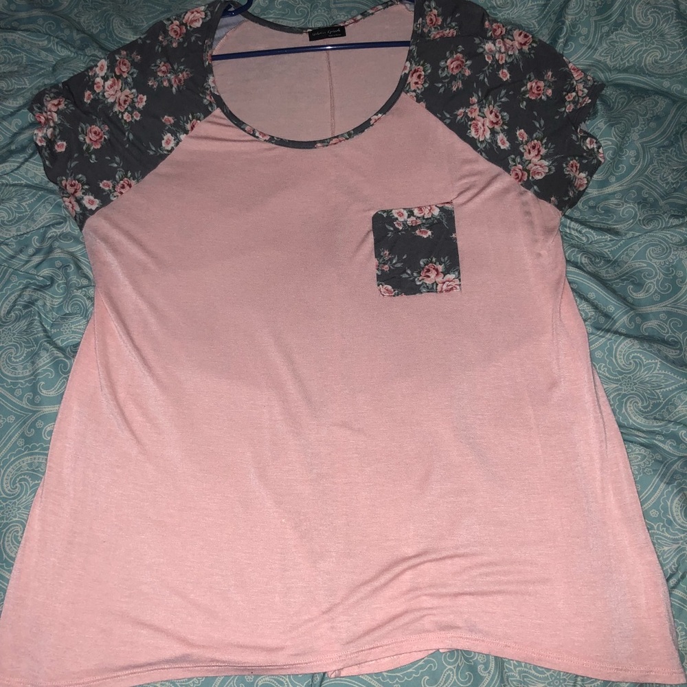 Pink/Floral Top